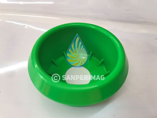 Unipress 28515-01 Caja redonda verde