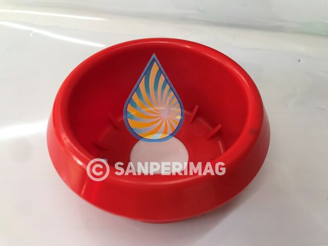 Unipress 28515-02 Caja redonda rojo